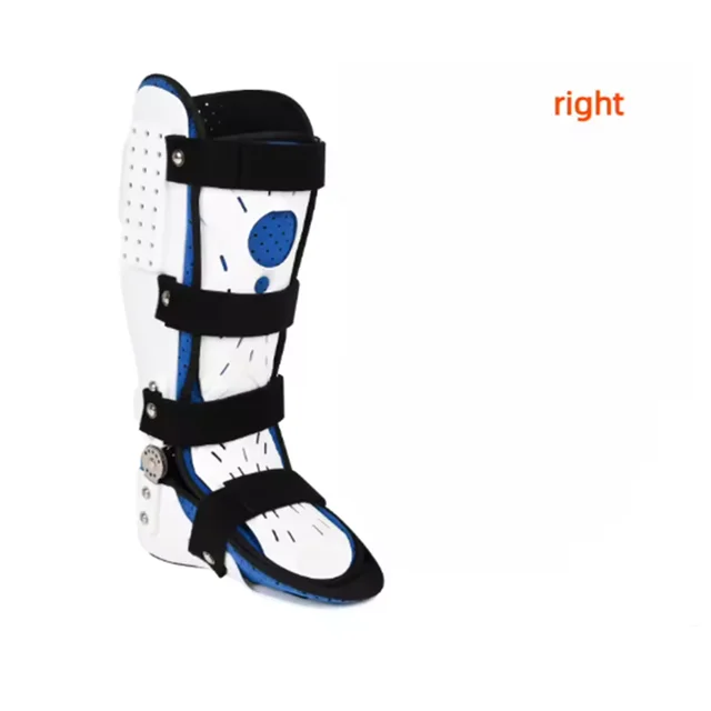Ankle Brace Foot Drop Corrector Ankle Joint Varus Valgus Calf Fracture Fixer Breathable Leg Feet Support Left Right 6