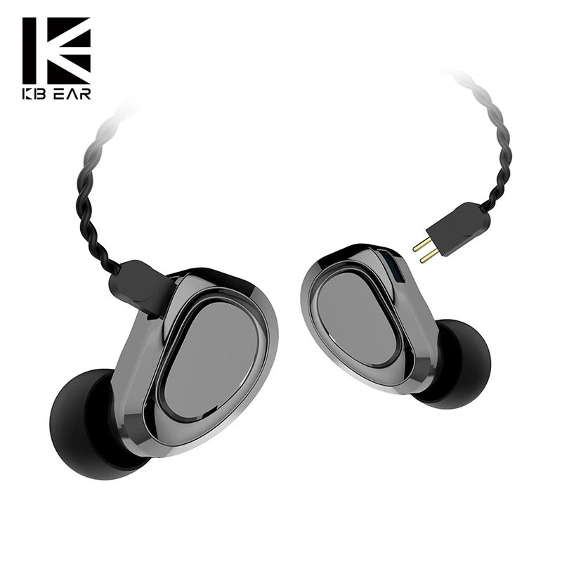 Kbear Kb04 1ba+1dd Hybrid Hifi Wired Earphone In Ear Monitor Gaming