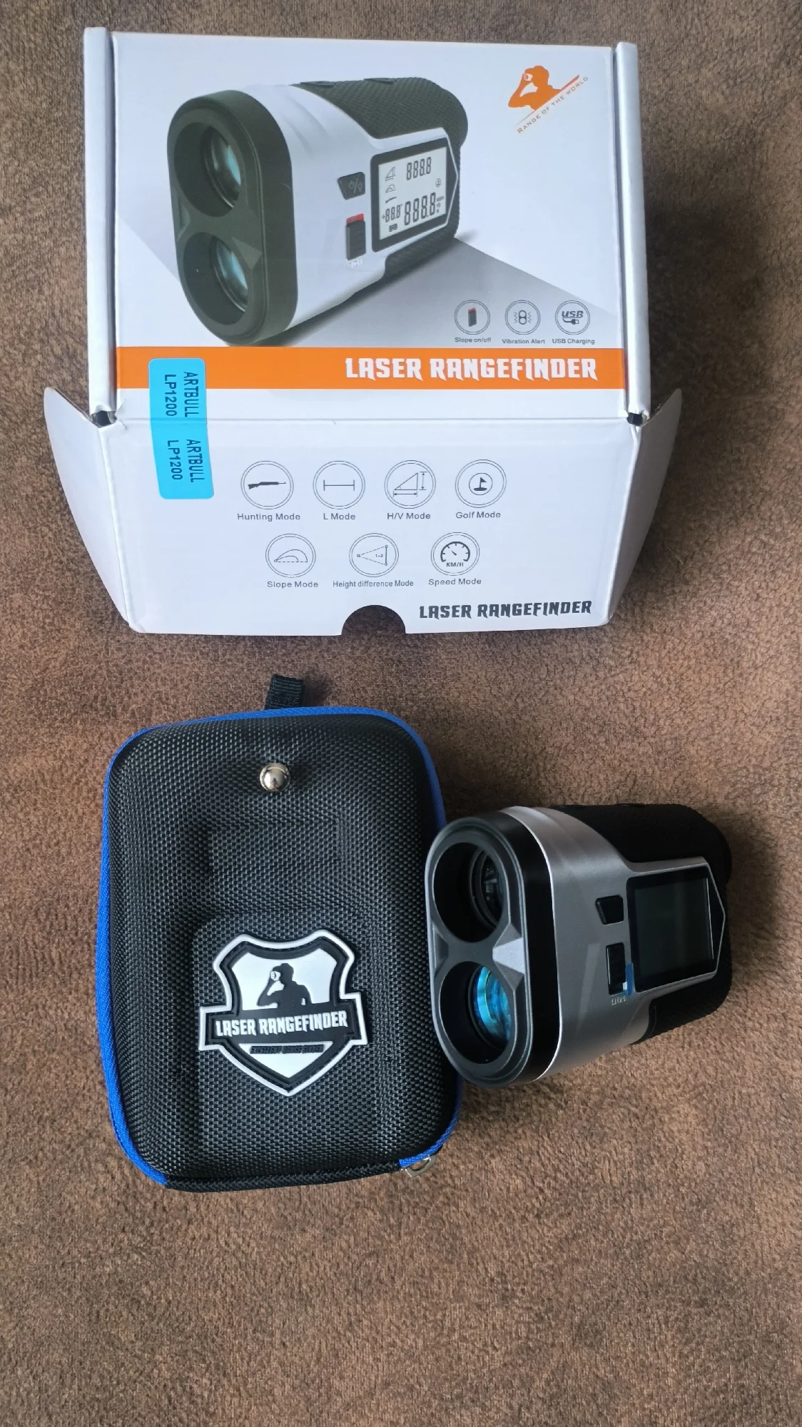 Telêmetro Rangefinder Laser ARTBULL 1000m com Bloqueio de Bandeira para Golf e Caça, Medidor de Distância photo review