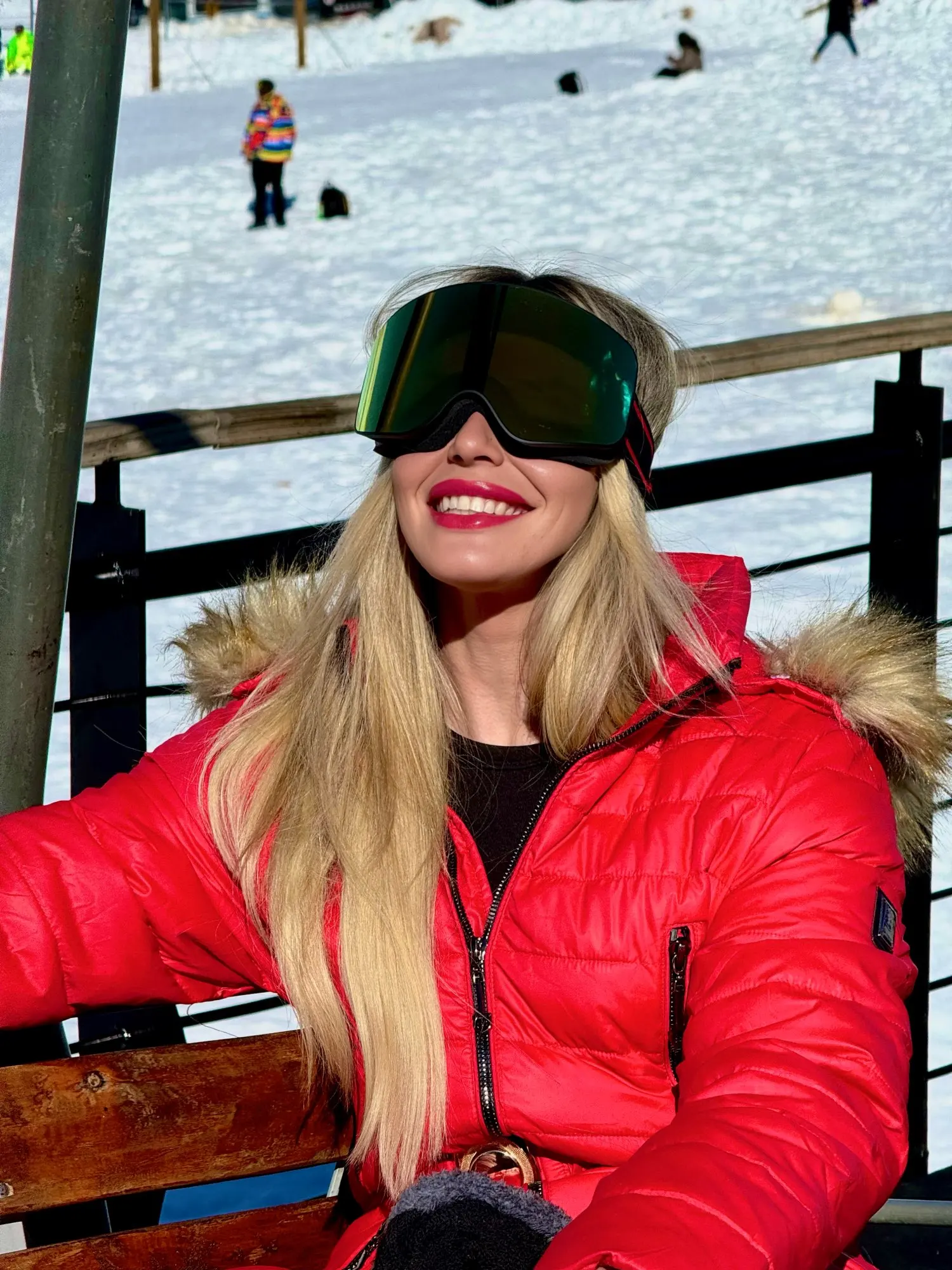 SnowGuard - Zylindrische Ski- und Snowboardbrille mit UV400 & Anti-Fog photo review