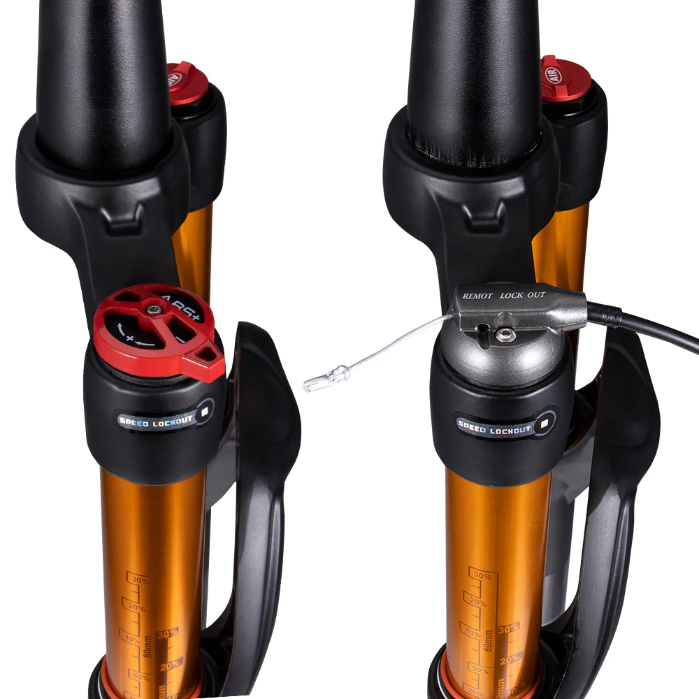 27.5/29inch MTB Bicycle Air Suspension Front Fork 15*100/110MM