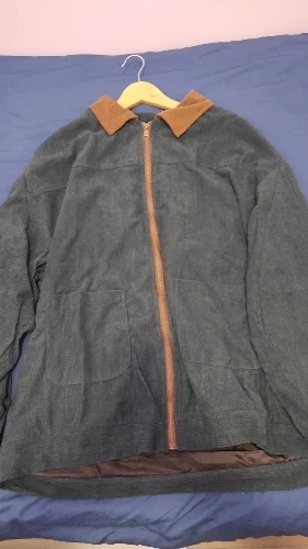 Korean Style College Jacket - Preppy Aesthetic photo review