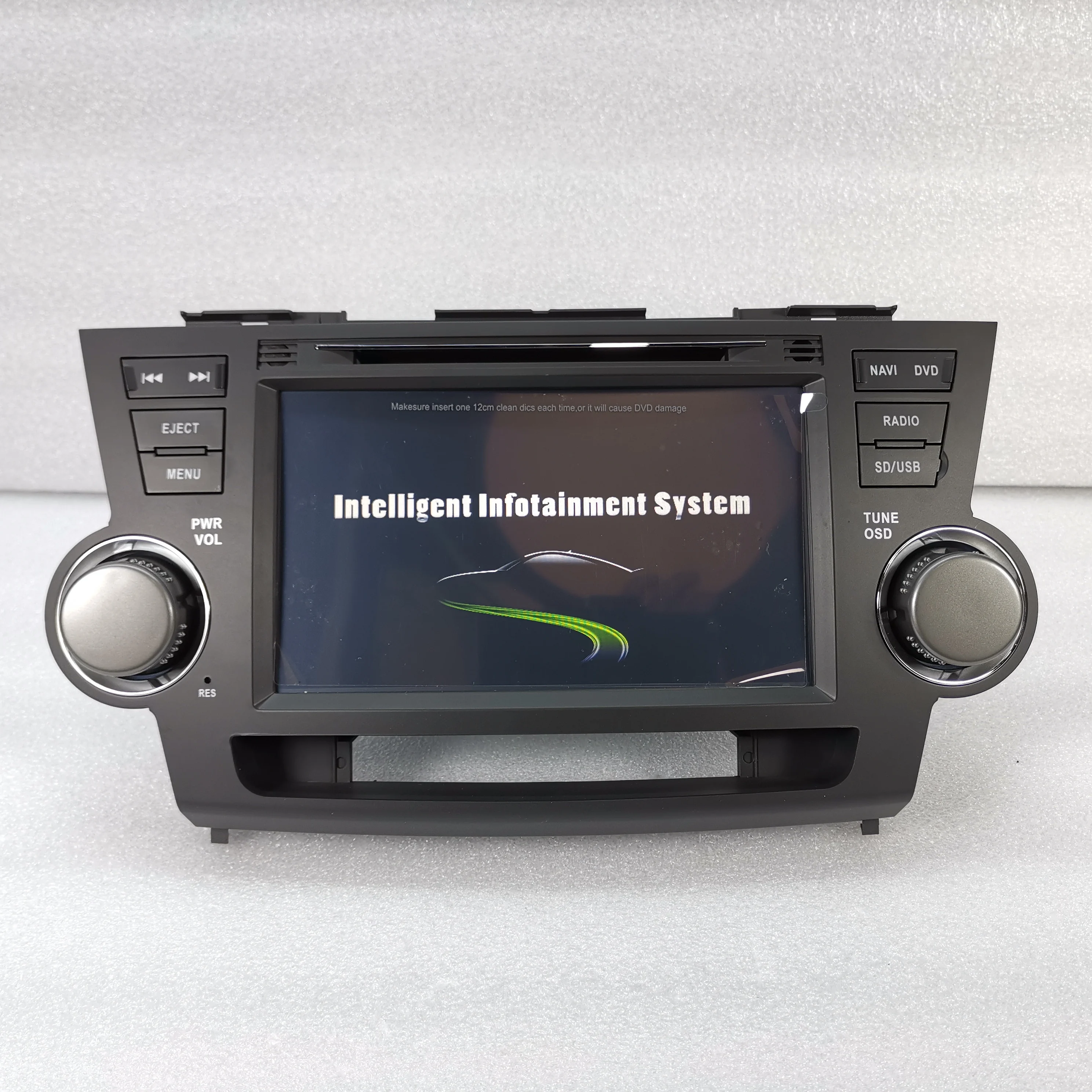 Фото Автомагнитола Toyota Highlander/ Kluger, мультимедийный стерео-приемник 2 Din, с GPS Навигатором №2