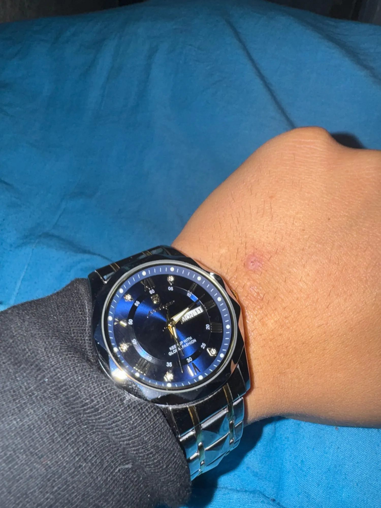 POEDAGAR Luxury Man Wristwatch photo review