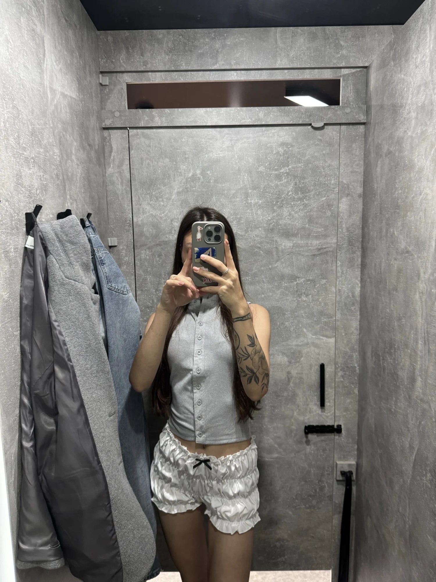Coquette Ruffle Bow Shorts, customer photo