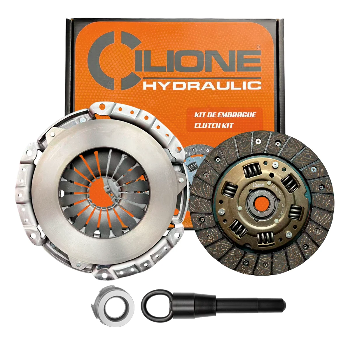 Kit de Clutch 1.6L con Collarín Platina / Clio 2002–2010 · Aprio 2008–2010 · Kangoo 2004–2012
