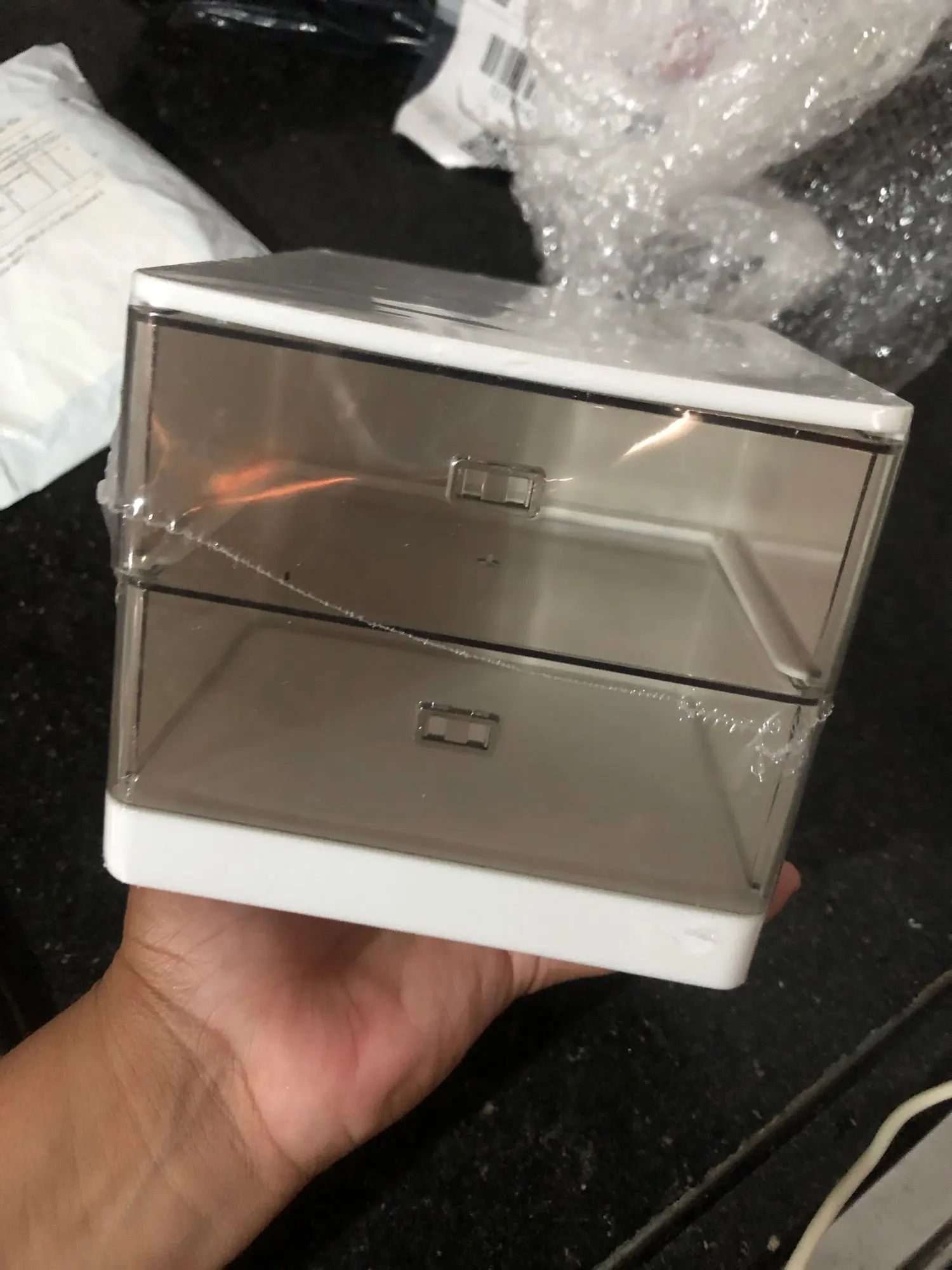 Organizador Mesa Coelho Porta Treco Caneta Gaveta/Maquiagem Escritório Multiuso - Neverdie Store photo review