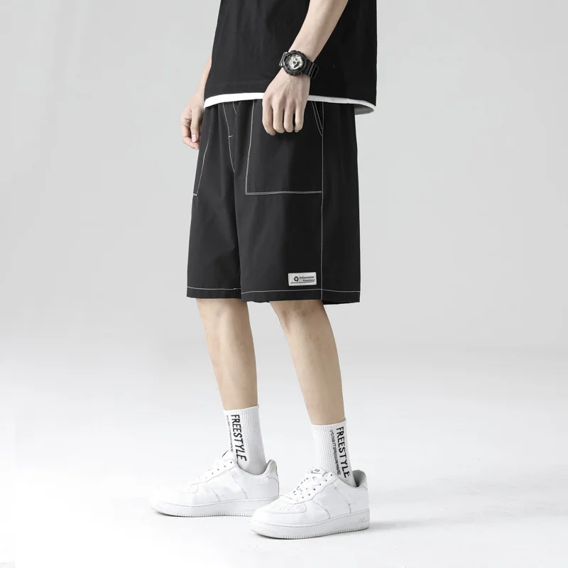 

2023 Summer New Men's Shorts Casual Workwear Loose Fashion Shorts for Men Streetwear 90s Y2K Cargo Shorts