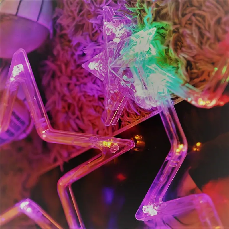 별 커튼 LED 스트링 조명, 138 LED 크리스마스 조명, 홈 침실 창 장식, 생일 파티 휴일 조명, 4.5M