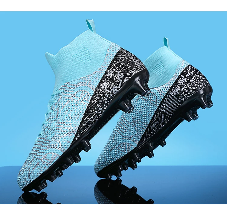 Men FG/TF Football Boots Futsal Professional Unisex Soccer Shoes High Quality Grass Training Sport Non Slip Outdoor Male_voghion.com