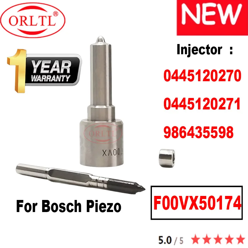 

NEW F00VX50174 Diesel Fuel Nozzle 0445120270 0445120271 986435598 For BOSCH PIEZO MERCEDES-BENZ Actros 12.8 d 0 445 120 271