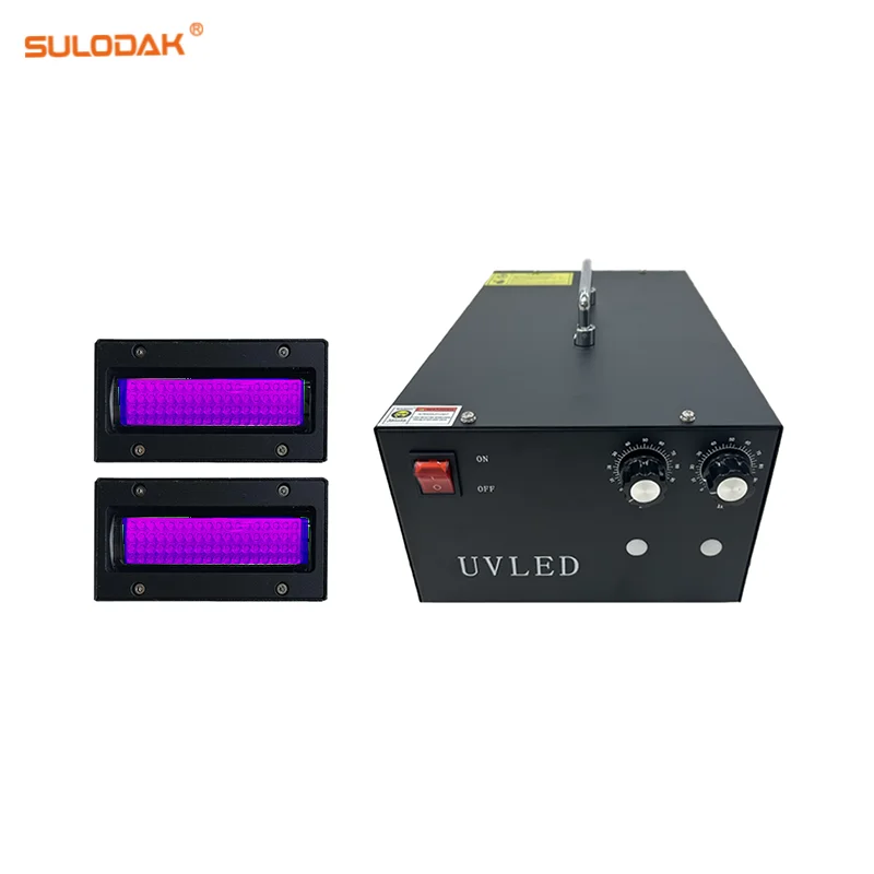 i3200 UV 프린터용 LED 경화 램프 LED UV 잉크: 청자색 광 경화용, 인기 판매 상품 SU-F702028D