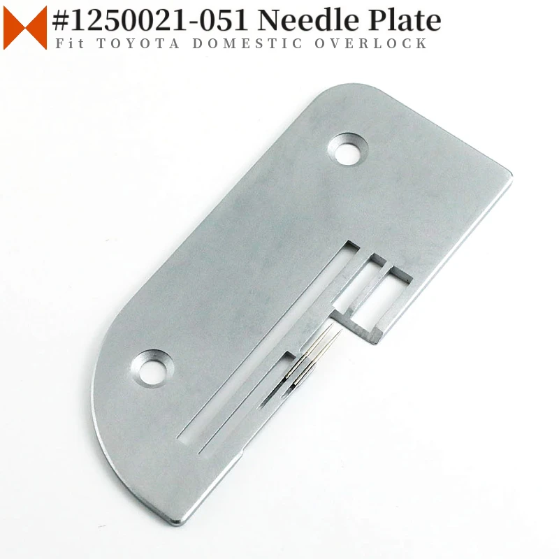 

#1250021-051 Needle Plate For Domestic Home Household Overlock Sewing Machine Throat Plate Fit Toyota SL1T, SL3335, SL3487