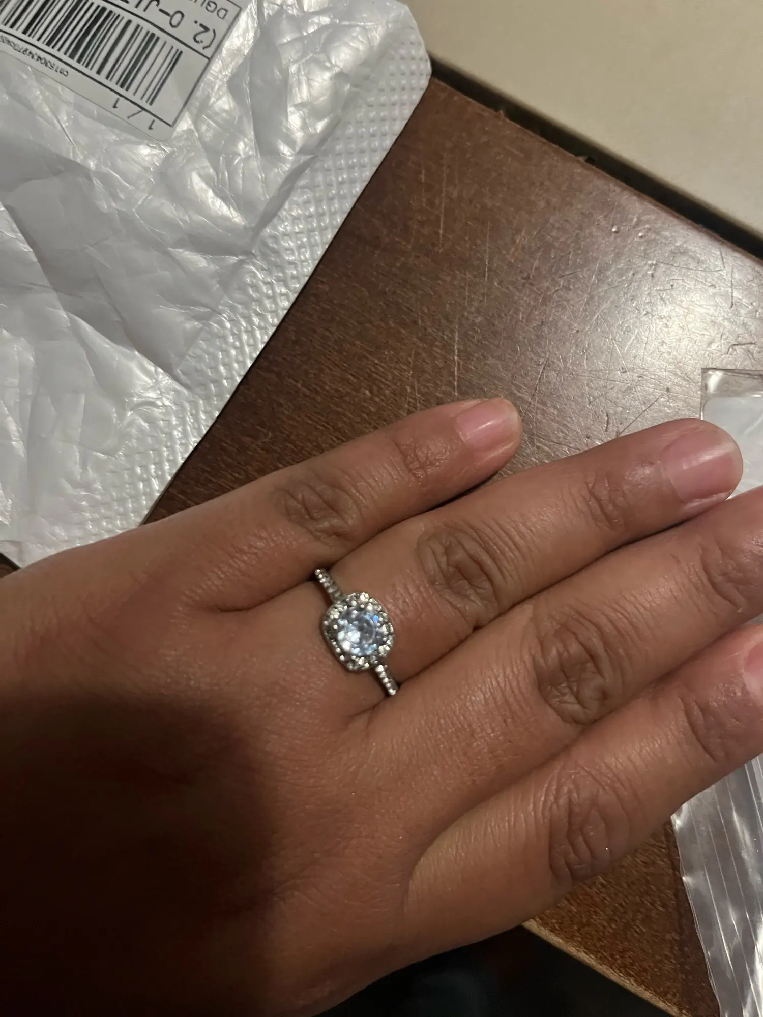 Classic Silver Color Wedding Rings photo review