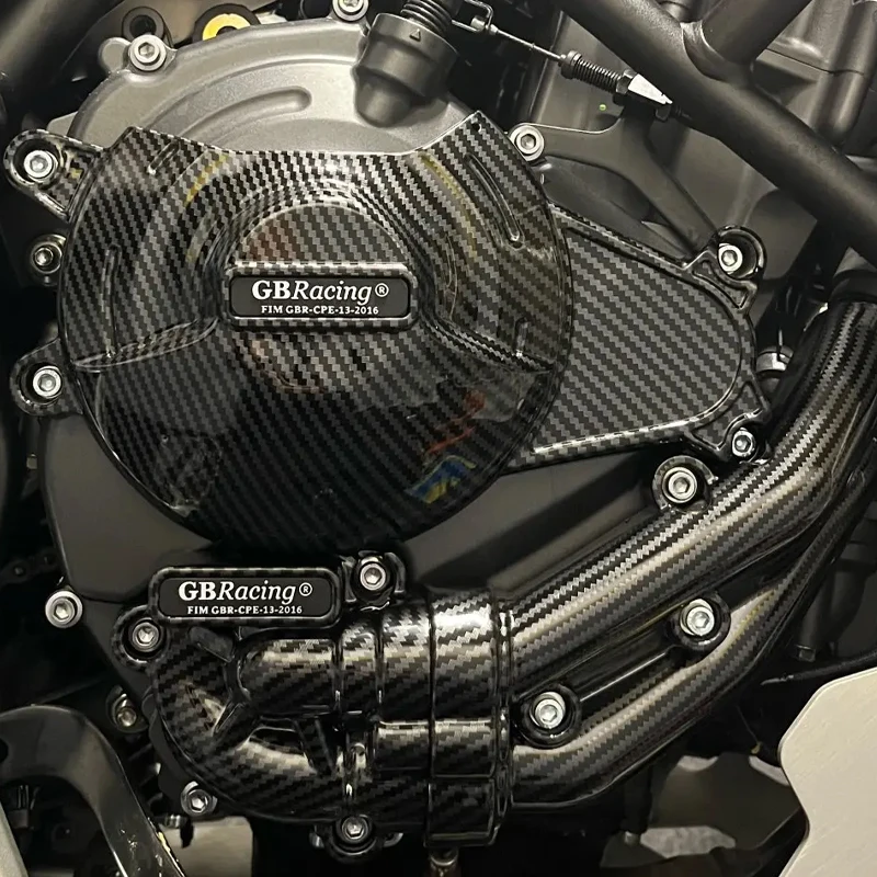 액세서리 모토 GBRacing 엔진 보호 장치(보조 커버 + 클러치 커버) 2025 MT-07/MT-07 AMT/Tenere 700/700 Rally용