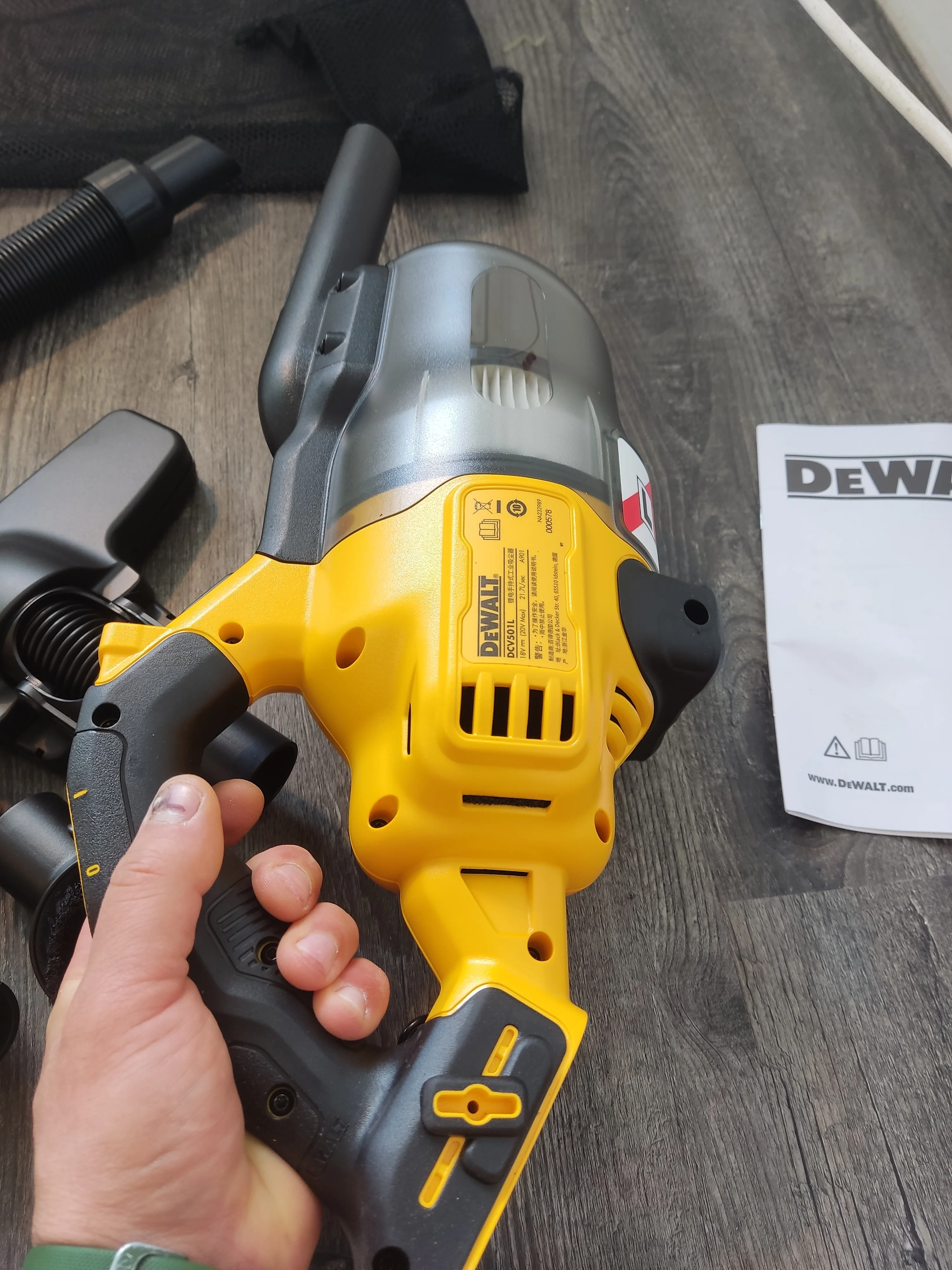 Аккумуляторный пылесос dewalt dcv501ln. Аккумуляторный пылесос dewalt dcv501ln