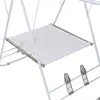 Heavy Duty Gullwing Drying Rack, White Metal. 5