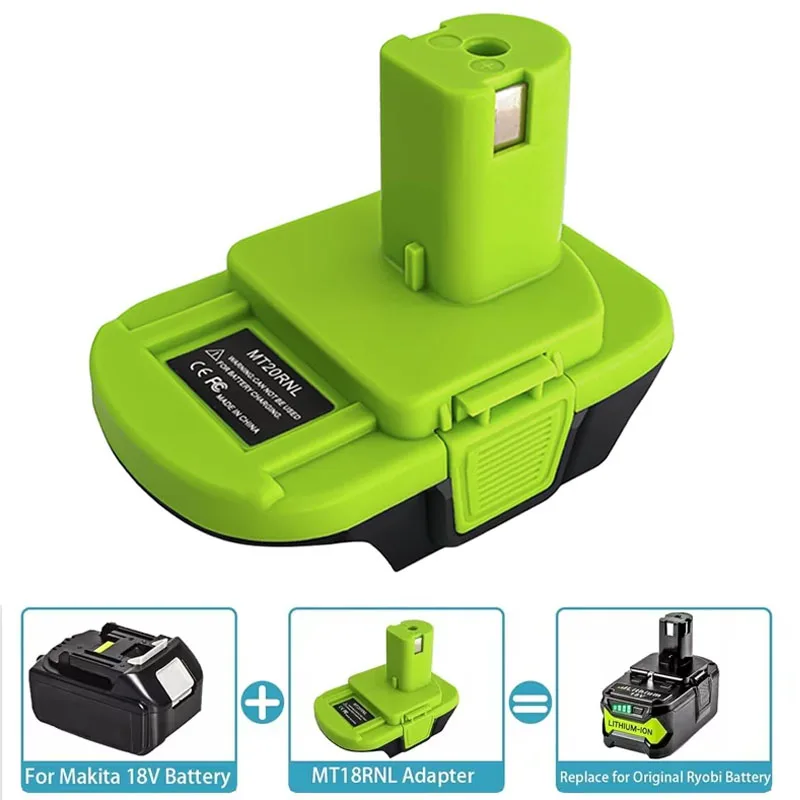 MT20RNL Battery Adapter Converter For Makita 18V Li-ion Battery