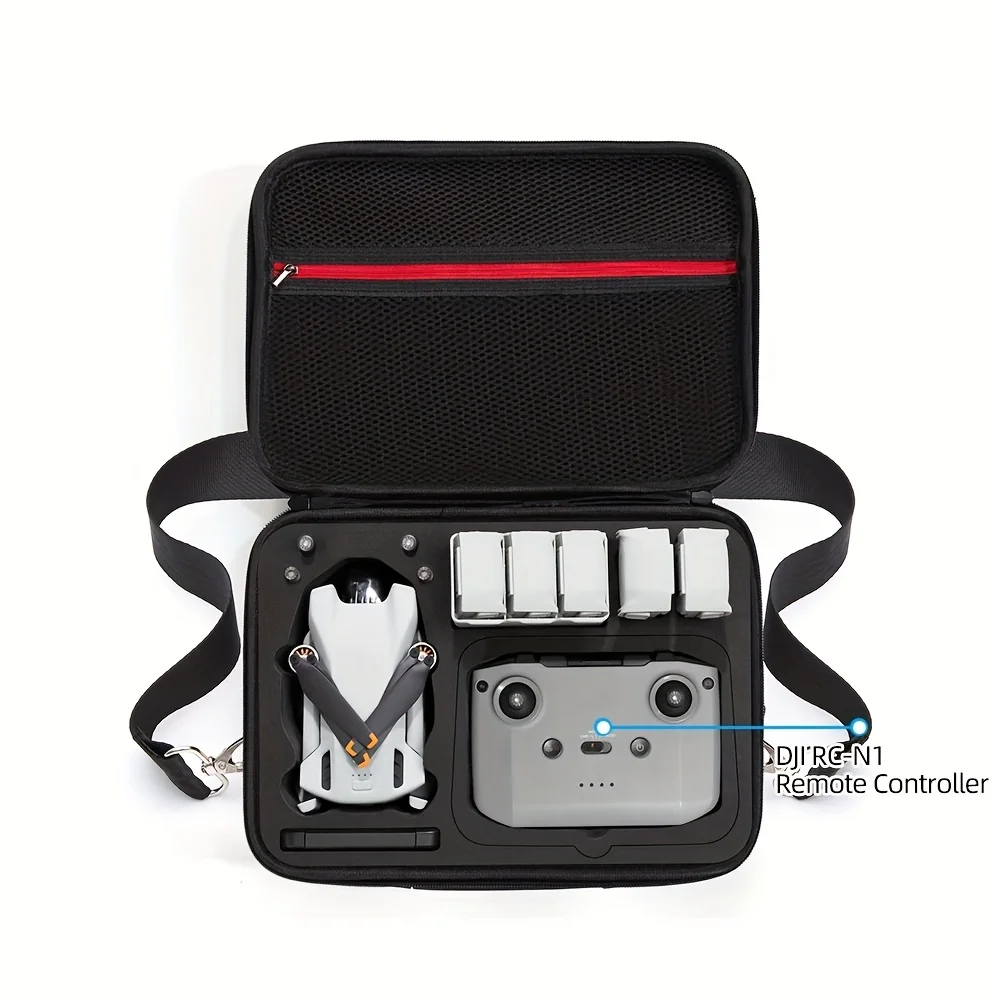 For DJI Mini3 Pro Storage Bag DJI Rc Remote Controller Portable Carrying Box Black Case Handbag Smart Controller Accessories Bag