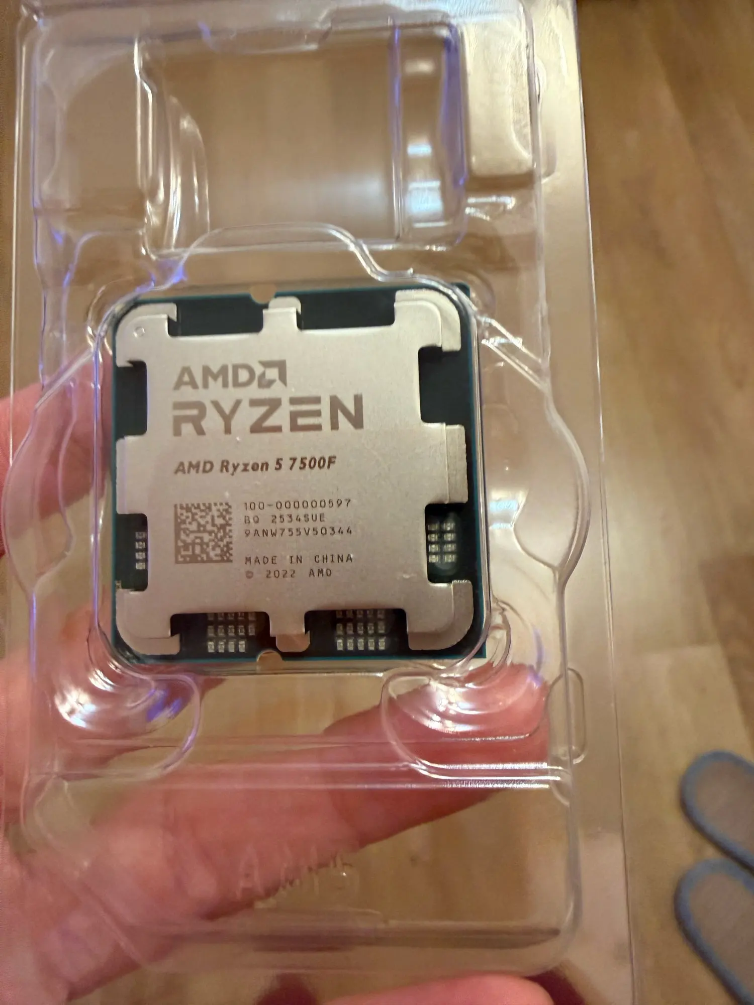 AMD Ryzen 5 7500F  新品  未使用品 AMD Ryzen 5 R5 7500F 3.7GHz 6-Core 12-Thread CPU LGA AM5 Not brand