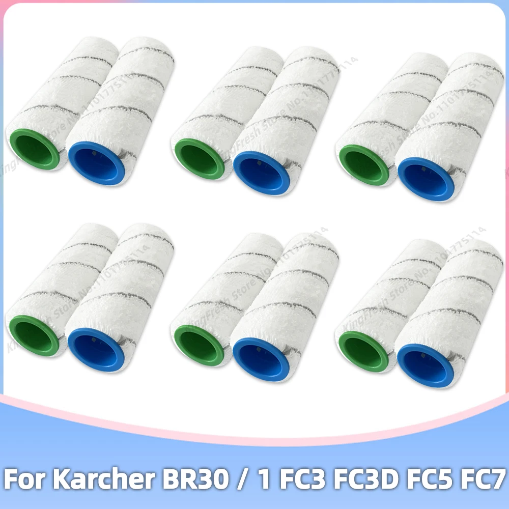 Compatível com Peças de Reposição Escova para Limpador de Pisos Duros Karcher Br301 Fc3 Fc3d Fc5 Fc7