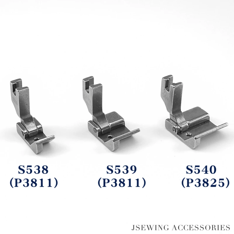 S538 S539 S540 Edge Guide Hemming Feet For 1-Needle