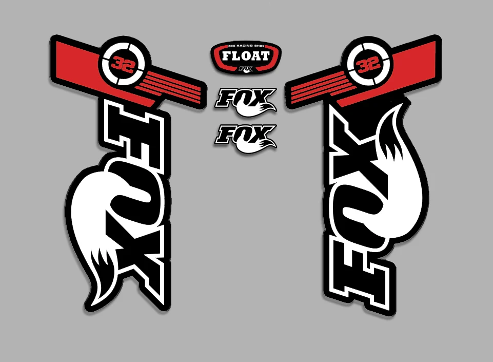 Fox Fork Float 32 Ref: Fdp12  Ciclismo Vinile Mountain Bike Mtb Adesivi Compatibili