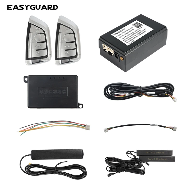 【未使用　自宅保管】EASYGUARD イージーガード 汎用 プッシュスタート Amazon.co.jp: EASYGUARD Ec003N-K 車の警報 システム キーレス