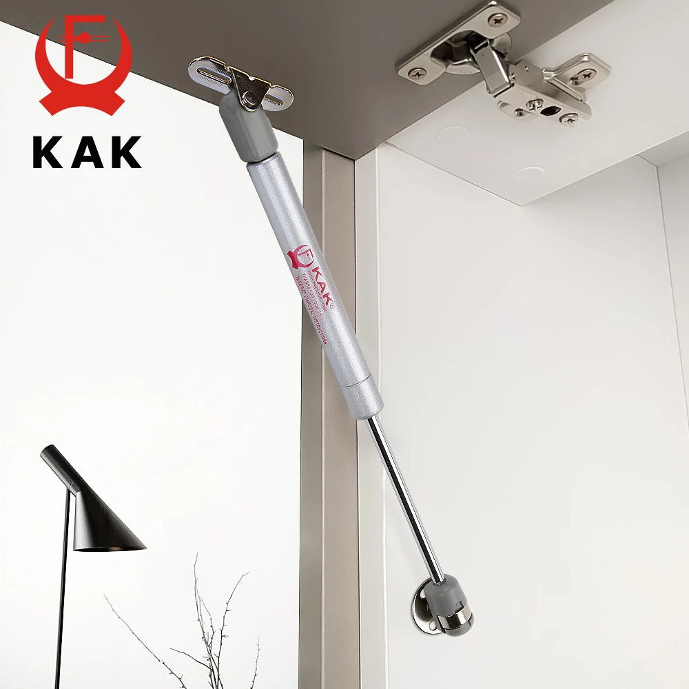 KAK bisagra de resorte de Gas para armario, 4 paquetes, 6kg, 10kg, 15kg, núcleo de cobre, soporte hidráulico para elevador de puerta de armario de Herrajes|Bisagras de armario| - AliExpress