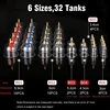 32 Cans Massage Cans Chinese Cupping Therapy Cans Pull Vacuum Cupping massage Body Cups Set Care Therapy Tools Health Monitors 4