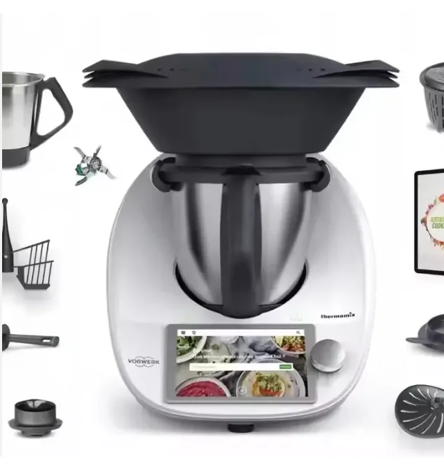Thermomix# Vorwerk# TM6*COOKIDOO ®*Zubehör*black# NEU*limited# neu# schwarz