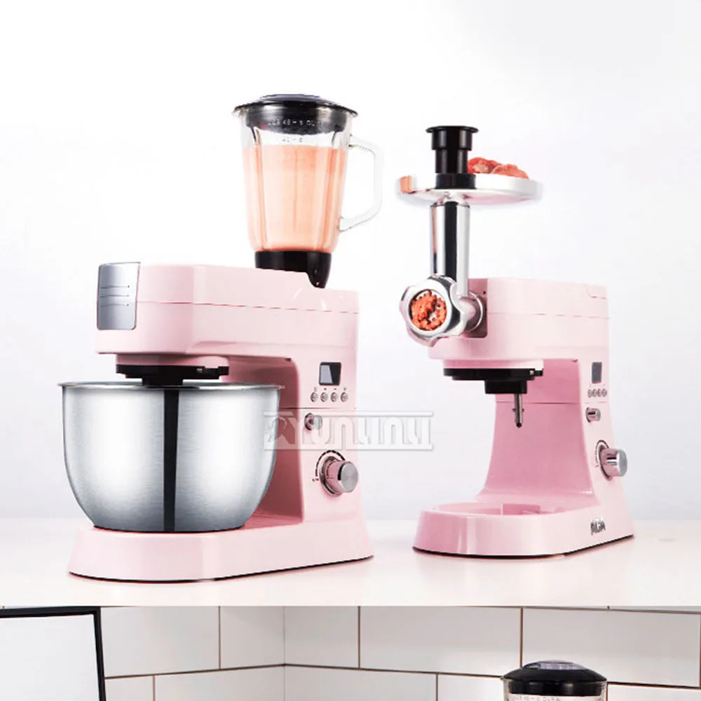 Household Kitchen Food Mixer Commercial Automatic Dough Mixer Multi-functional Chef Machine 5