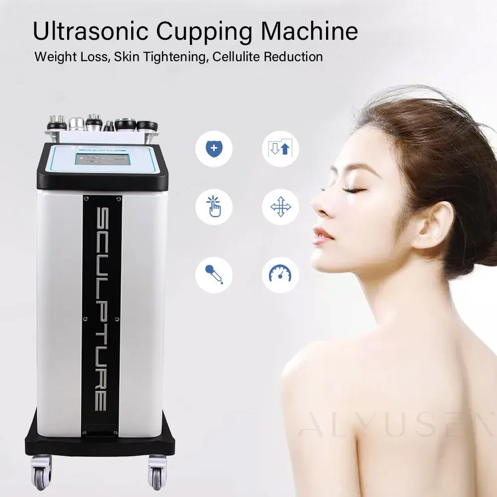 Factory Price 40K 80K Vacuum Cavitation Cupping Therapy Machine For Body Massage and Sculpting Slimming Beauty Pment CE