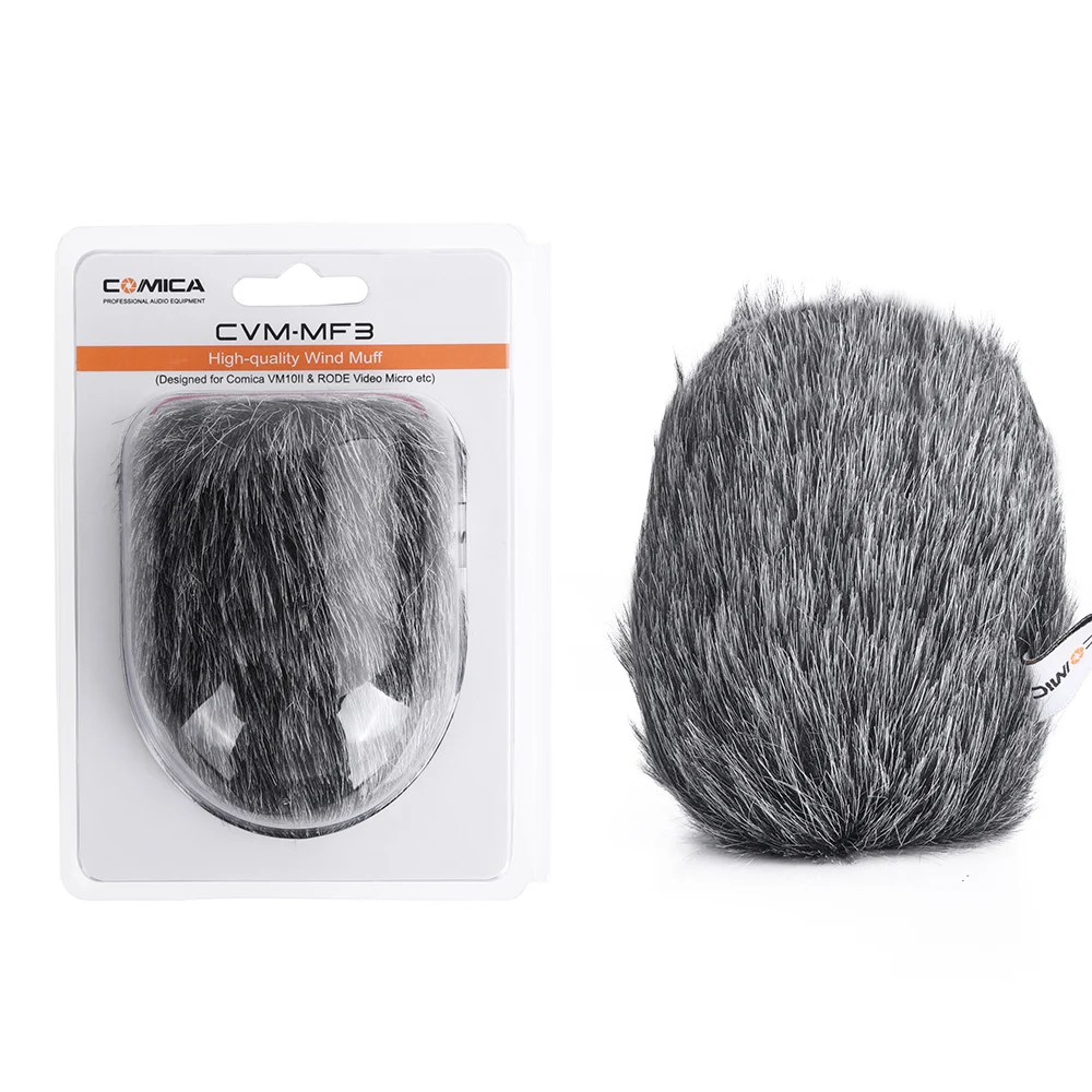 CVM-MF3 High-quality Shotgun Microphone Wind Muff for VM10II, RODE Video Micro,