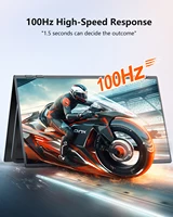Uperfect 23.8Inch 100HZ Portable Dual Monitor for Laptop Screen Extender 1080P QLED Double Foldable Display for Pc Computer XBox - Image 3