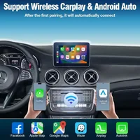 Wireless CarPlay Android Auto Decoder For Mercedes Benz GLK W207 W212 W204 SLS W218 NTG 4.0 NTG4.5 NTG5.0 BT AUX GPS Car Module 2