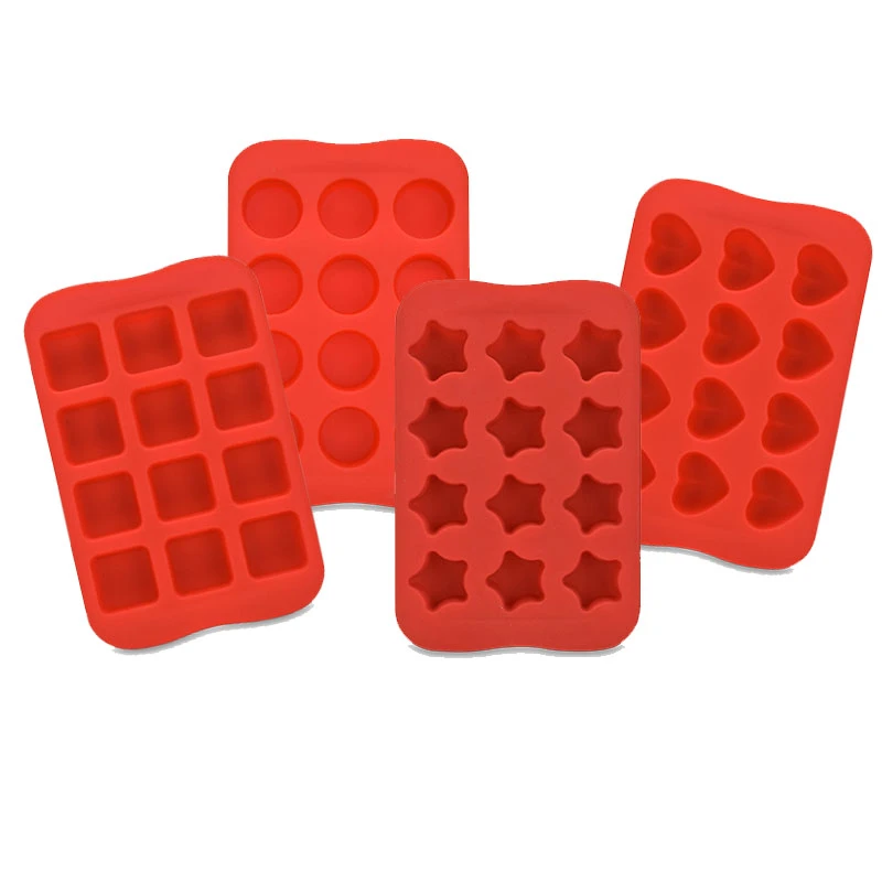Silicone Ice Cube Trays, Reusable Chocolate Molds Candy Molds, Silicone