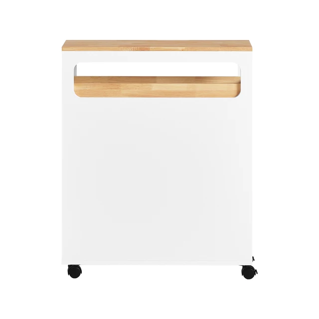 SoBuy BZR54 niche rack con 3 cassetti e 1 vassoio rimovibile da cucina con ripiano per carrello da bagno in rotolo 4