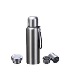 High - Capacity Outdoor Stainless Steel Thermal Flask - Insulated Sports Water Bottle - 500 - 1500ml (800ml)