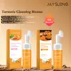 Jaysuing 100ml Kojic Acid Turmeric Cleanser Anti Acne Oil Control Blackhead Remover Shrink Pores Facial Exfoliating Cleanser 1