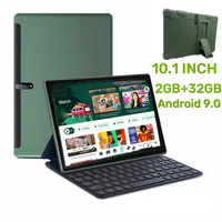 2GB RAM 32GB ROM  Phone Call Kids Tablet Android 9.0 Gift Stand Silicone 10.1 INCH Z80 A53 1.5 Ghz Quad Core MTK6737 Dual Camera 1