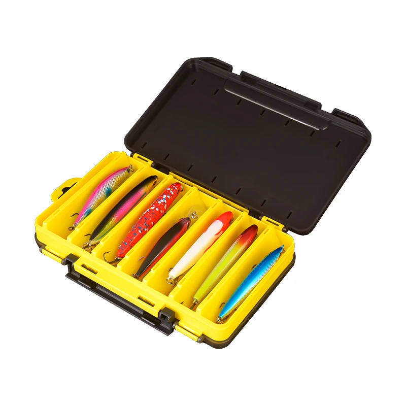 JOHNCOO Double Sided 14/12 Compartments Fishing Tackle Boxes