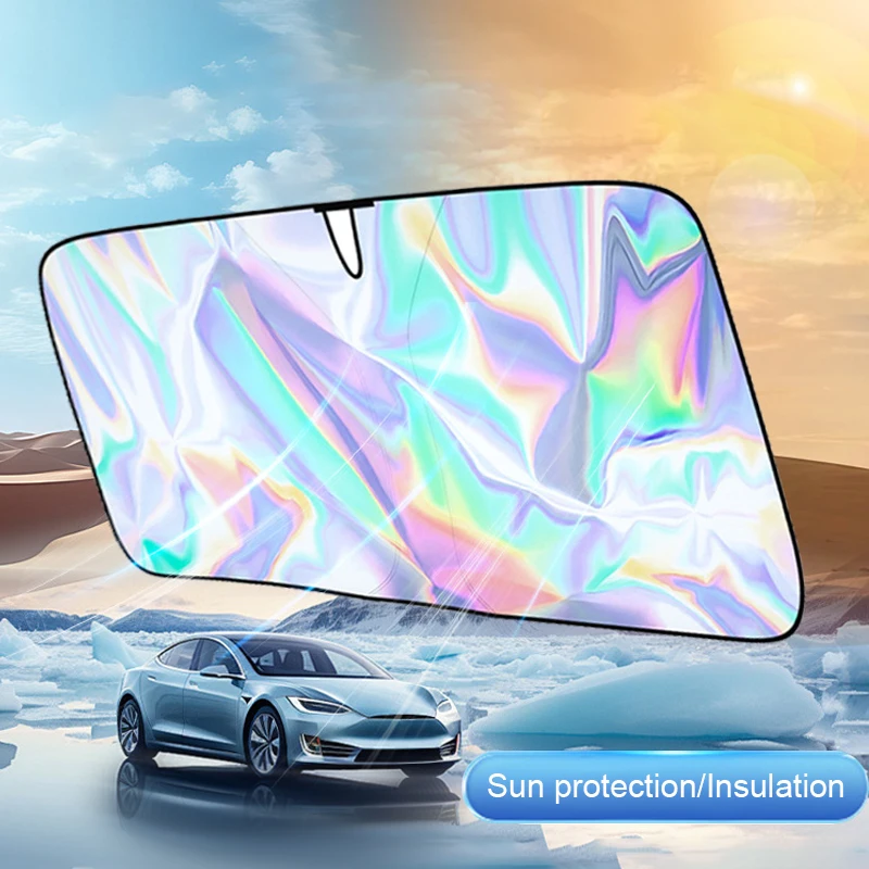 Foldable Car Windshield Sun Shade Cover UVR Reflective Heat Shield