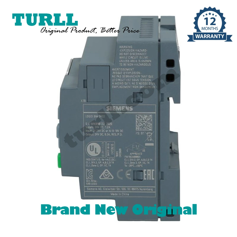 For Siemens Plc Logo! V8.4 Logic Controller 24ce Host Module