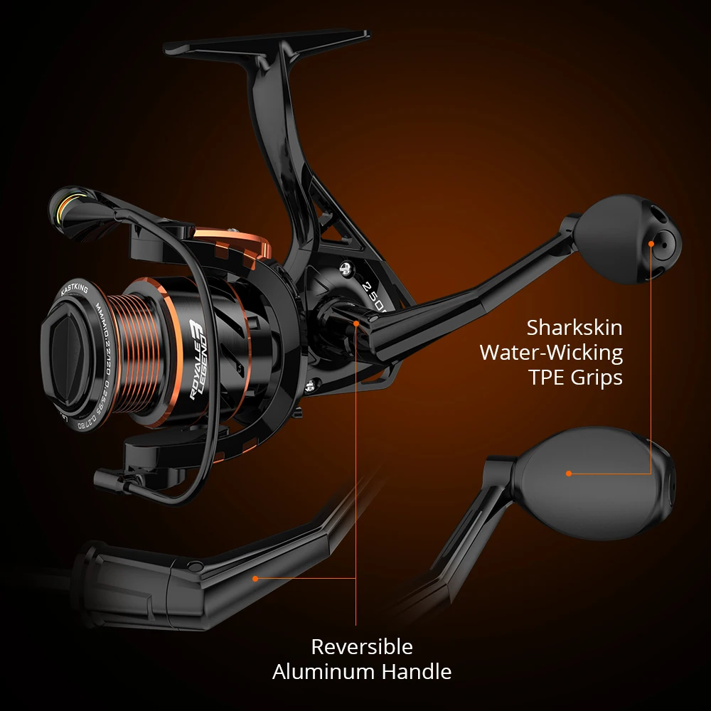 Moulinet Spinning Megatron – 18 Kg Max Drag, 7+1 Roulements, Bobine Alu