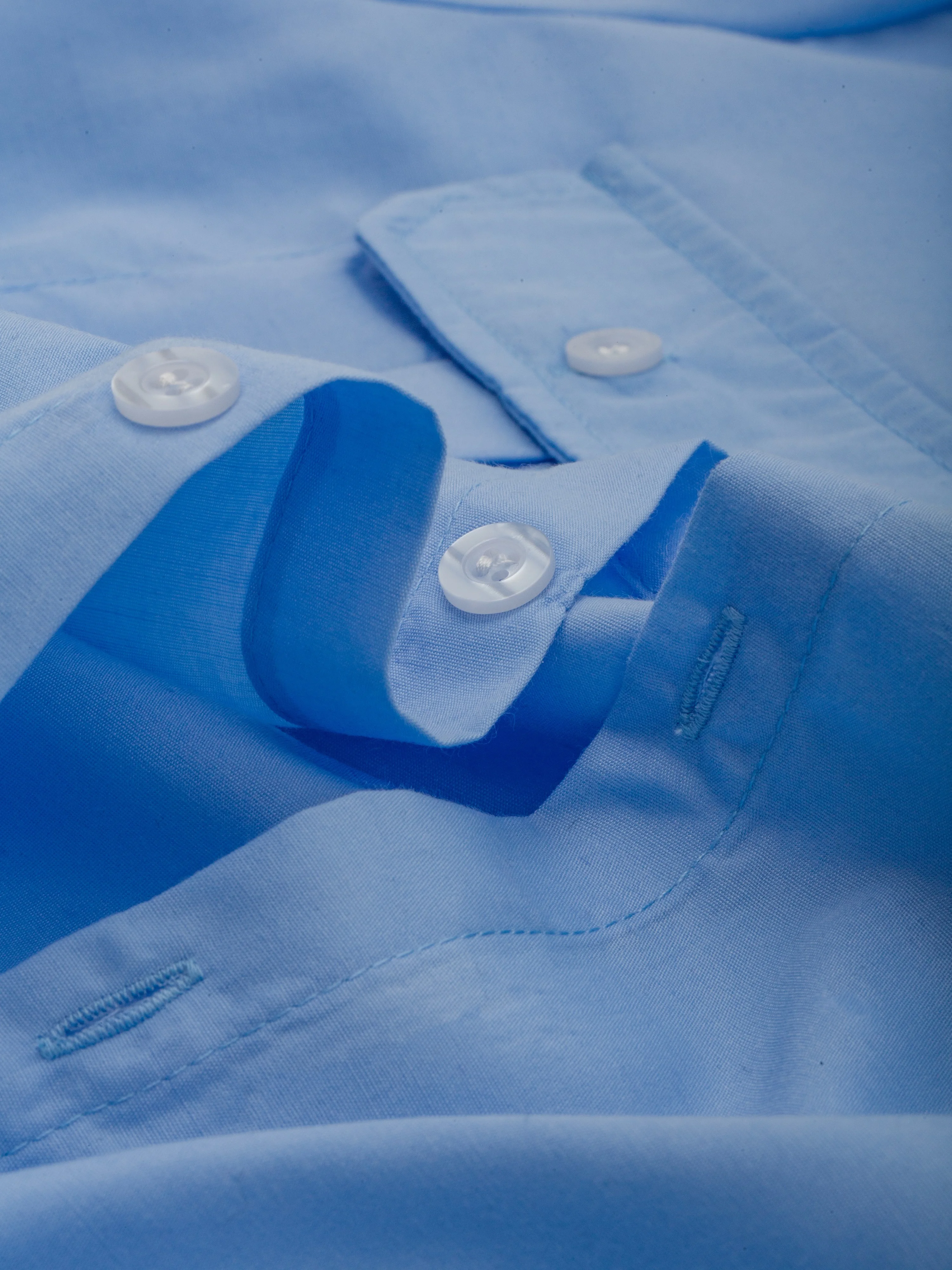 Men's Summer Lapel Solid Short Sleeve Shirt with Two Pockets Casual Button Comfort Cardigan 4