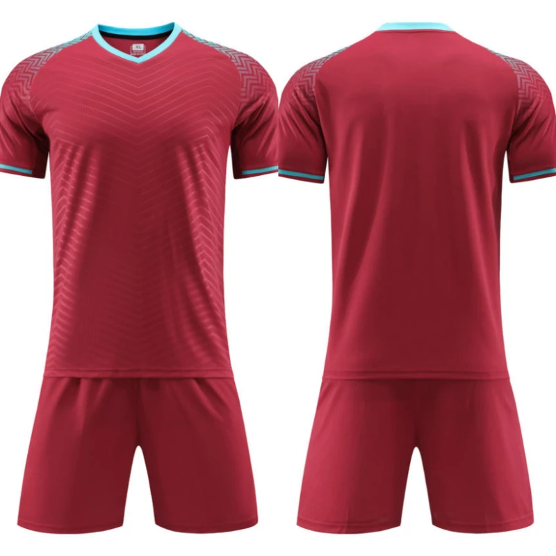 Personalized Children Adult Soccer Jersey Sets 2 Piece Short Shirt Sport Outfit Clothing Quick Dry Football Uniform Suit team uniform sets