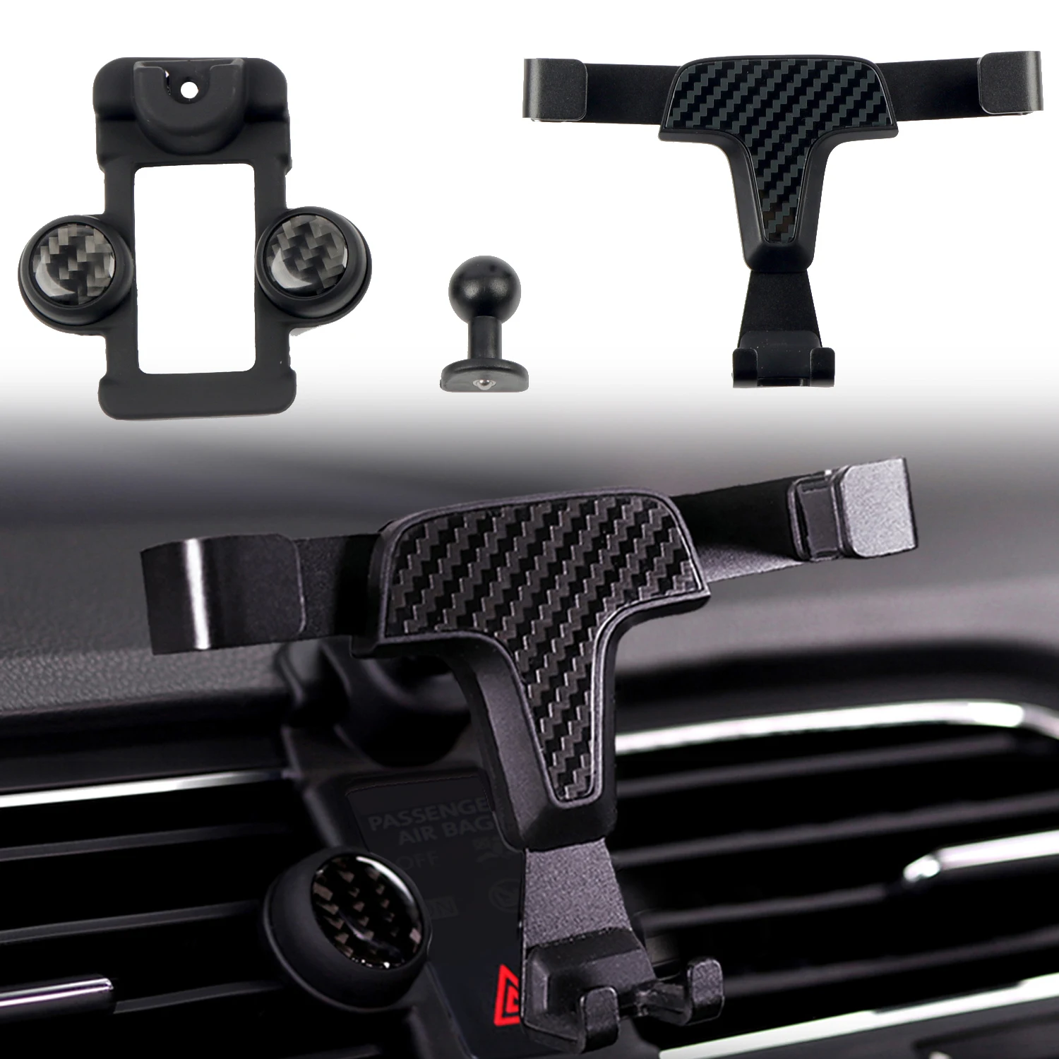 

LHD! RHD! For VW Volkswagen Tiguan MK2 2016-2020 Car Accessories Gravity Phone Holder Air Vent Mount Mobile Stand Interior Parts
