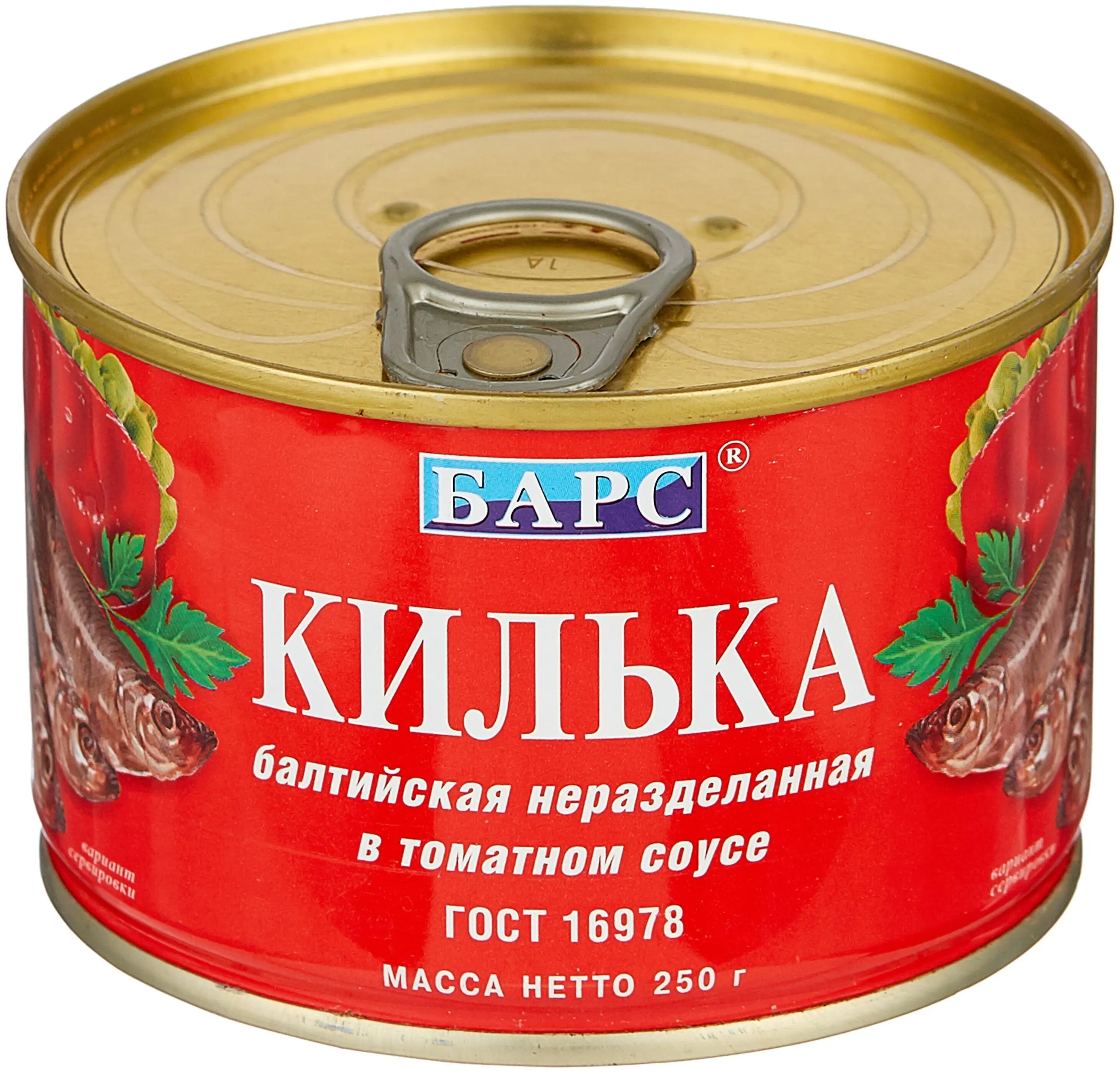 Рисунок 3 - Упаковка 24 банки Килька балтийская