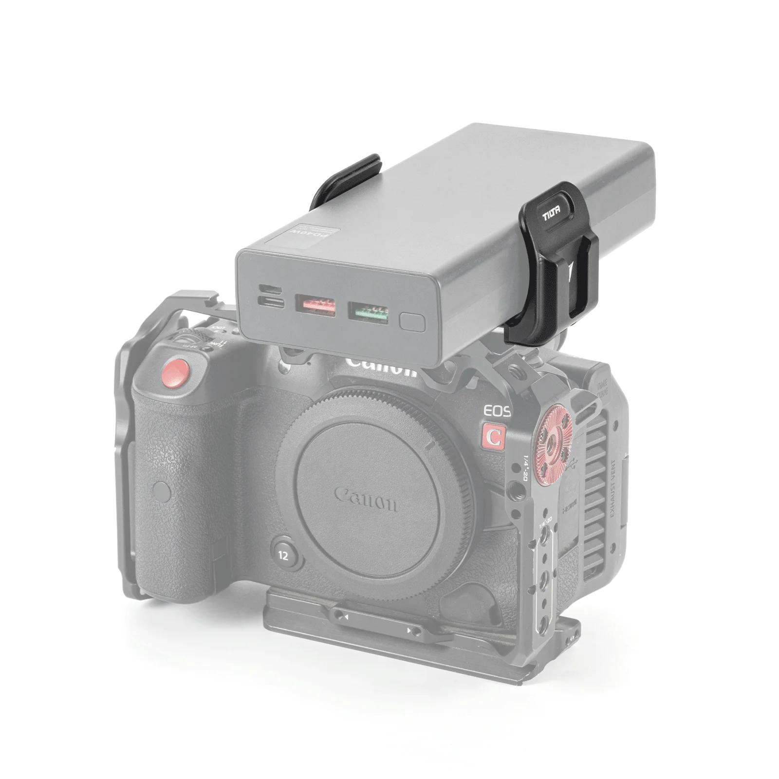Titular Banco de Potência Universal Ta-upbh-b Quick Release Braçadeira de Montagem para 58 Mm-94 mm Poderes Portáteis se Encaixe Dslr Câmera 4
